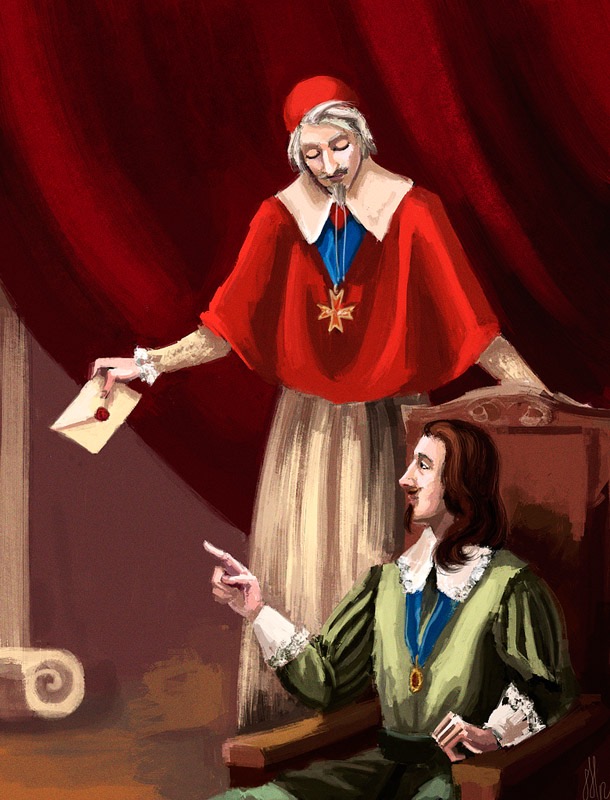 23 Louis XIII et Richelieu